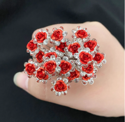 barrette cheveux fleur